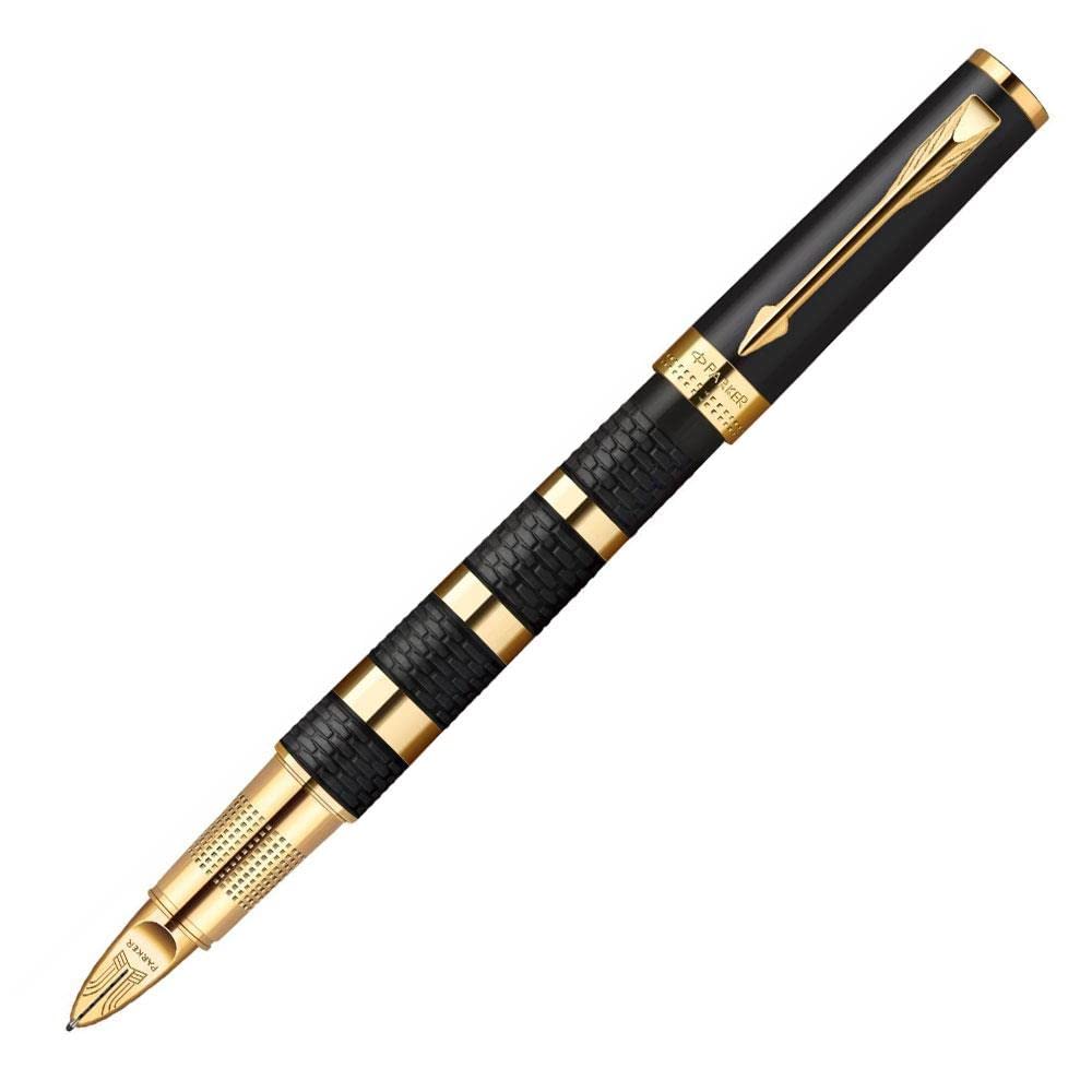 PARKER Ingenuity Large Black Rubber and Golden Metal, PARKER 5th